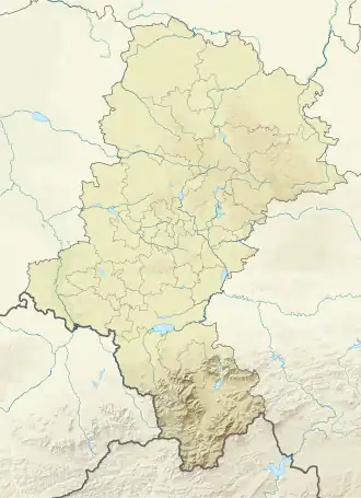 Voir sur la carte topographique de Voïvodie de Silésie