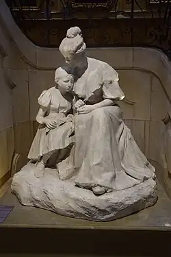 La version en plâtre.