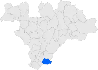 Localisation de Vallromanes