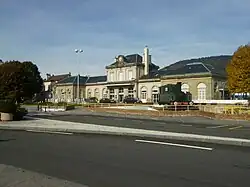 no&nbsp;544 de 1891, voie normale, exposée devant la gare de Remiremont.