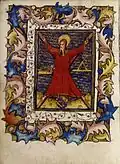 Folio 172 : blason et symboles de Jean sans peur