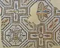 Mosaïque du triclinium de la villa de Lalonquette.