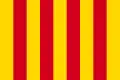 Drapeau de la Provence (où régnèrent des membres de la maison de Barcelone de 1112 à 1267)