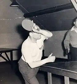 Eugène Bouchard COP Tennis de table Le Mans 1953