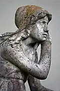 Jeanne écoutant ses voix, Georges Clère, Salon de 1869.