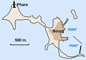 Carte de l'île