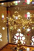 Rose d'or conservée dans le Museo dell'Opera Metropolitana del Duomo (Sienne).