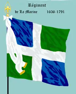 Régiment de La Marine de 1636 à 1791
