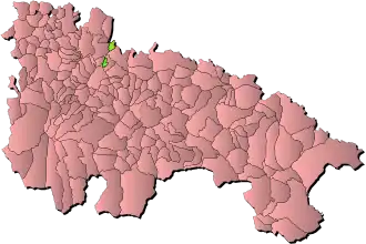 Localisation de Torremontalbo