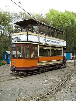 Tramway 22 de Glasgow.