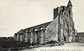L'église en ruines
