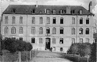 La caserne au début du XXe siècle