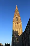 Le clocher de l'église.
