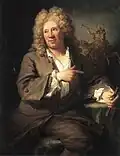 Portrait par Gilles Allou (1711) .