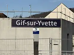 Panneau signalétique.