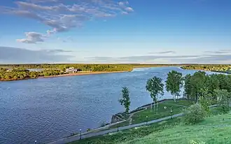 La Viatka à Kirov.