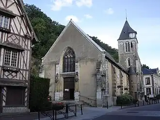 L'église de Montfort-sur-Risle.