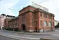 La halle vue de la rue Hämeentie.