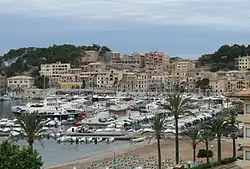 Le port de Sóller sur la côte nord-ouest de Majorque.