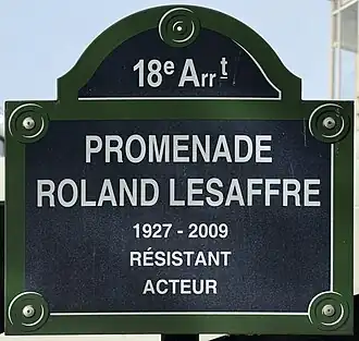 Voir la plaque.