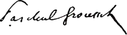 signature de Paschal Grousset