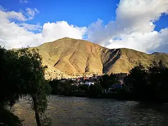 Rivière Huallaga depuis le malecón Alomia Robles.