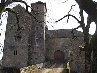 Château d'Abbans, XIIIe siècle, Abbans-Dessus (Doubs).