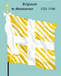 régiment de Ligny de 1721 à 1740