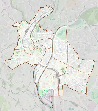 voir sur la carte de Lyon