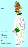 grenadier du régiment Royal-Comtois de 1762 à 1776