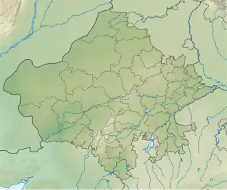Voir sur la carte topographique du Rajasthan