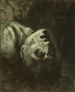 Cercle de Géricault, Tête d'un homme noyé, Saint Louis Art Museum