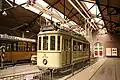 Tramway de La Haye (1921) au dépôt