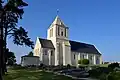 L'église rénovée en 2020. Vue nord-est.