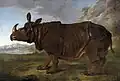 Jean-Baptiste Oudry : Le rhinocéros Clara, 1749. 310 x 456&nbsp;cm