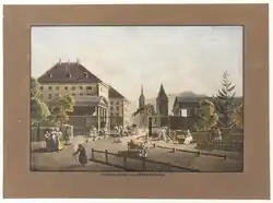 Berne : porte d'Aarberg.