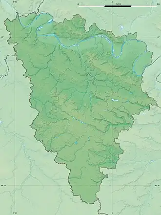 Voir sur la carte topographique des Yvelines