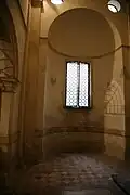 Une des deux niches de la chapelle Valmarana