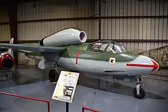 Heinkel He 162 A-1 Volksjäger.