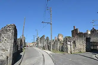 La rue principale.