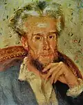 Pierre-Auguste Renoir, Portrait de Victor Chocquet, 1876, collection Oskar Reinhart, Winterthour.