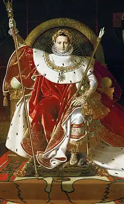 Napoléon Ier sur le trône impérial Musée de l'Armée, Paris