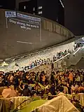 Un mur Lennon à Hong Kong en octobre 2014.