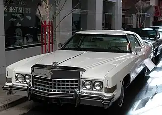 Cadillac Eldorado IX d'Elvis Presley (1973).