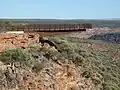L'une des deux passerelles du Skywalk.