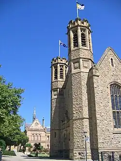 Bonython Hall, Ayers House (vue vers l'ouest)