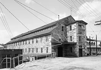 Usine Woonsocket no&nbsp;1, Woonsocket, Rhode Island, États-Unis - Mai 1969.