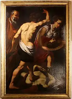 Décapitation de Saint Jean-Baptiste, Bartolomeo Barbiani.