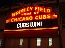 Victoire des Cubs