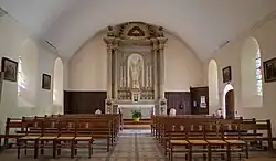 Le transept nord.